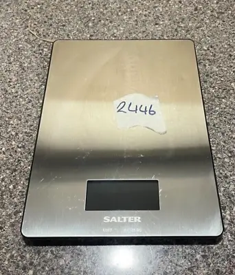 £9.99 • Buy Salter Scale Stainless Steel Digital Kitchen LCD Display Weigh Food #2446