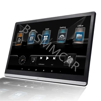 Touch Screen Car Rear Seat Monitor Android 12 WiFi FM Bluetooth 2+32G Rotatable • $287