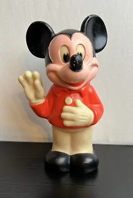 Vintage 1978 Walt Disney Mickey Mouse Rubber Squeaker Toy  • $19.99