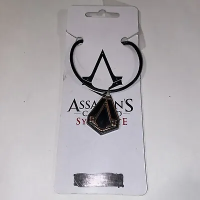 Assassins Creed Syndicate Logo Solid Metal Necklace Unisex Ubisoft 2016 W/Tag • $15.95