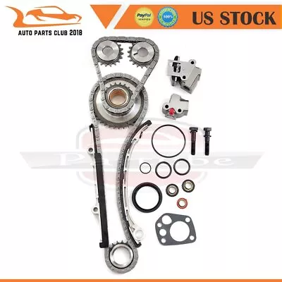 Timing Chain Kit 1998-2004 For Nissan Frontier 2.4L 2389CC L4 DOHC Engine KA24DE • $53.10