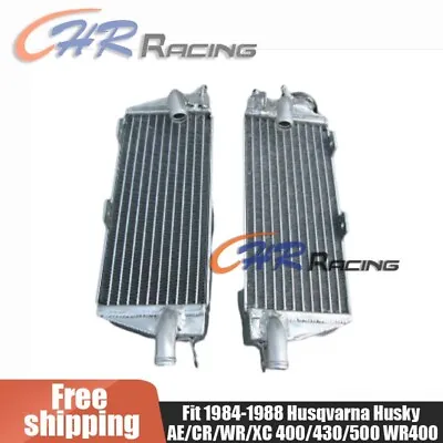 Aluminum Radiator Husqvarna Husky Ae/cr/wr/xc 400/430/500 1984 1985 1986 1987 • $185