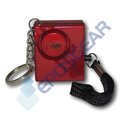 Red 140db Minder Personal Panic Rape Attack Safety Keyring Alarm • £5.05