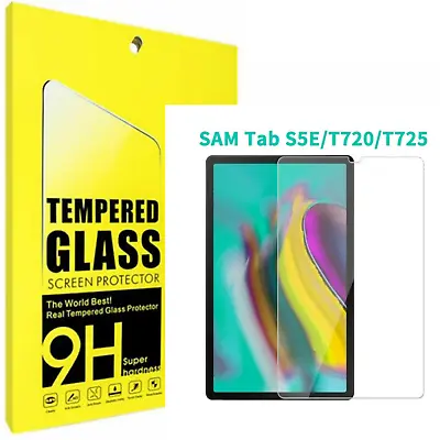 £3.99 • Buy Tempered Glass Screen Protector For Samsung Galaxy TAB S5E SM-T720 T725
