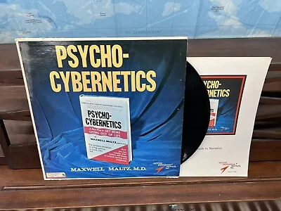 Psycho Cybernetics Maxwell Maltz Motivational Talk Success SMI1348 Vinyl LP Book • $112.25