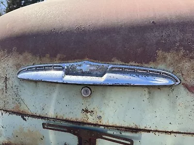 1951 Chevrolet Trunk Lid Emblem / Handle Styleline Bel Air Convertible • $55