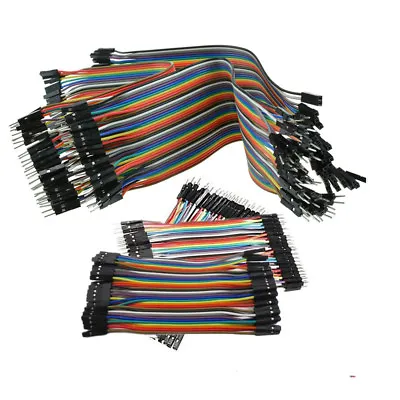 Multi Dupont 10/20CM Male To Female Breadboard Jumper Wire Raspberry Pi Arduino • $2.11