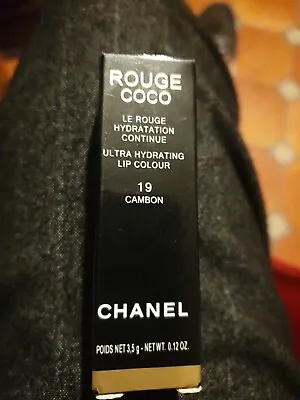 BNIB CHANEL Rouge CoCo Ultra Hydrating Lip Colour 19 Cambon  • £17.50