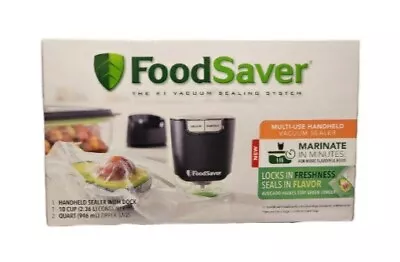 $45 • Buy Brand NEW FoodSaver FS2160 Multi-Use Handheld Vacuum Sealer Black