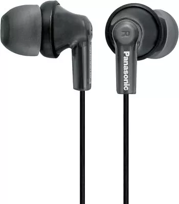 Panasonic Canal Type Earphone Black RP-HJE150-K • £20.30