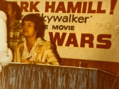 AdG Vintage 1978 Photo Photograph Snapshot Mark Hamill Star Wars Luke Skywalker • $99.50