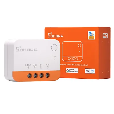 SONOFF ZBMINIL2 Smart Zigbee Light Switch Two-Way Control Works With Zigbee Hubs • $30.79