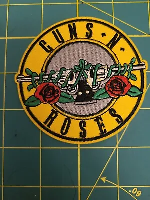 FREE SHIP Guns N Roses Iron On Or Sew Patch 80s Axel ROSE  Slash Embroidered  • $3.99