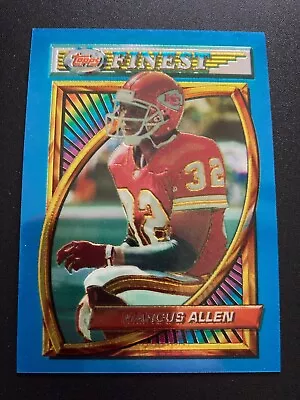 1994 Finest #63 Marcus Allen - Kansas City Chiefs • $0.49