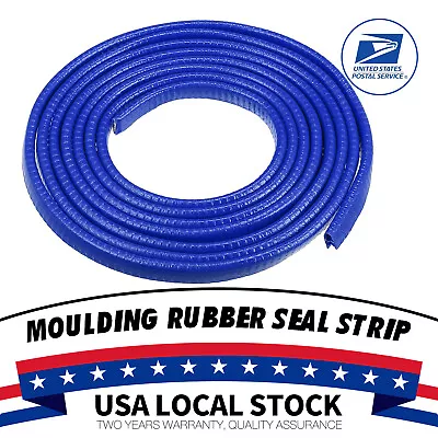 Bule Moulding Rubber U Channel Edge Trim Length 20 Feet-Soundproof Crashproof • $10.99