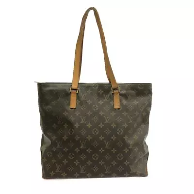 Auth LOUIS VUITTON Cabas Mezzo M51151 Brown Monogram TH0092 Shoulder Bag • $339