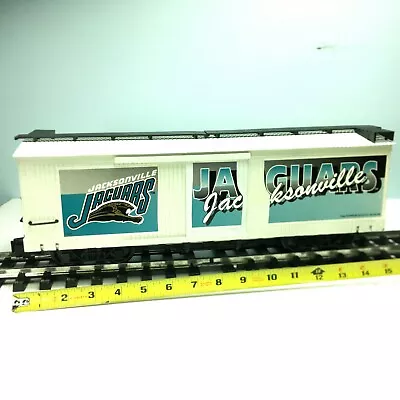 Bachmann Kits G Scale Kits Box Car With Jacksonville Jaguars Stickers • $31.67