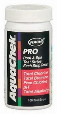 Aquachek Pro 5-Way Test Strips (100) Ct Pool Spa Hot Tub 511710 By Hach • $15.48