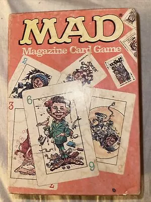 Mad Magazine Card Game 1980 Parker Brothers Complete VG Ship Included • $19.90