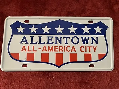 RARE NOS MACK TRUCK Allentown All American City License Plate Sign PA • $44.99