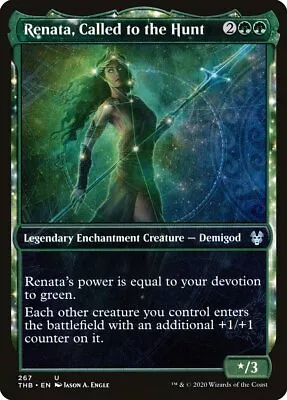 Renata Called To The Hunt (Showcase) [Theros Beyond Death] Magic MTG • $1.30