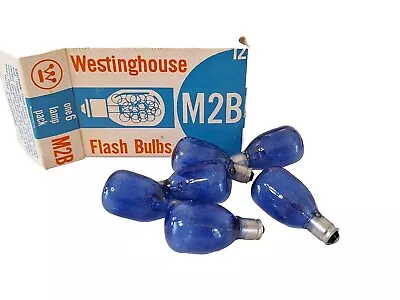 Vintage Westinghouse M2B FLASH BULBS - 6 Bulbs In Package - Camera Supplies • $5