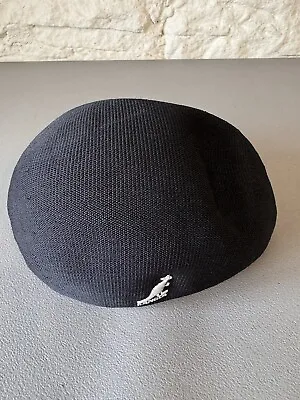 New Kangol Seamless Black Fabric Baker Boys Cap Size Small/Medium • £15