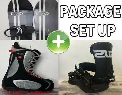 160 CM Freestyle All Mountain Snowboard PACKAGE CA '22 Hybrid W Camber/Rocker • $399