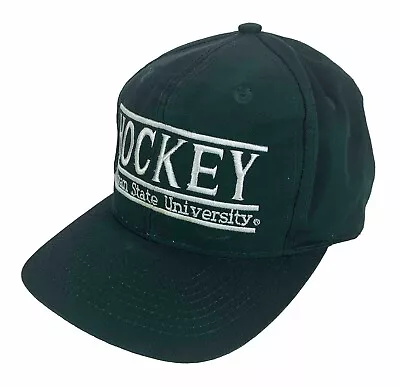 Michigan State University Hockey NCAA Ball Cap Adjustable Snap Back Hat Black • $14.95