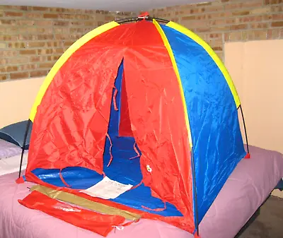 Kids Fun Indoor Outdoor Play Tent By Pacific Play Tents 48  X 48  X 42  • $21.95