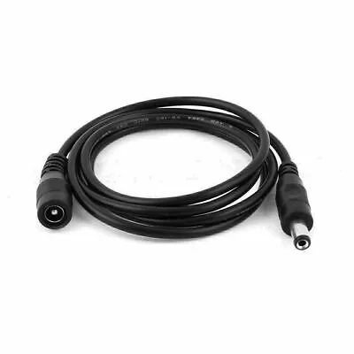 DC Power Supply Extension Cable 12V For CCTV Camera/DVR/PSU 5.5 X 2.1mm Lead 3m • £3.49