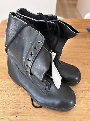 NEW Vintage Plus 50 Australian Army Combat GP Boots Size 7/5 Black BNWT • $80