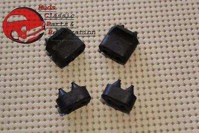 68-79 Chevy II Nova Rubber Door Stoppers Bumpers Cushions 4 Pieces Kit Set • $10.05