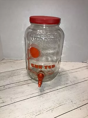 Vintage Ball Glass Sun Tea Jar • $20