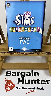 The Sims Full House ! Disc Wallet Two PC Expansions Unleashed & Superstar • $28.79