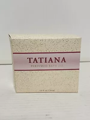 Vtg Diane Von Furstenberg Tatiana Perfumed Bath Oil 4 FL OZ • $20.97