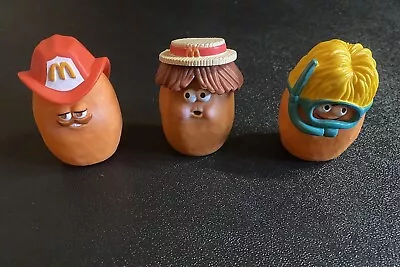 1988 McDonald's Happy Meal McNugget Buddies Lot Of 3 Vintage Toy Nuggets • $28