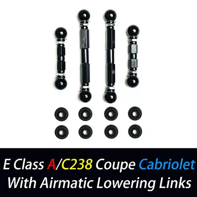 For Mercedes E Coupe C238 Cabriolet A238 Adjustable Lowering Air Suspension Kit • $129.99