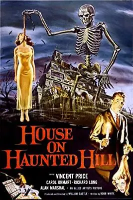 House On Haunted Hill- Vincent Price Poster 24x36 • $13.49