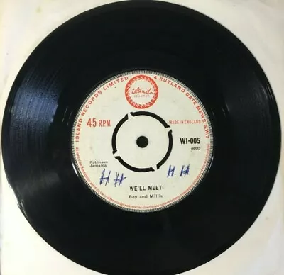 £28 • Buy Roy And Millie - We'll Meet / Roland Alphonso - Back Beat 7 Single, Ex / Ex