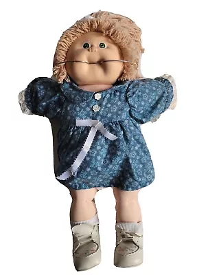 1983 Vintage Cabbage Patch Kids Doll Light Hair With Dental Head Gear Coleco • $499.99