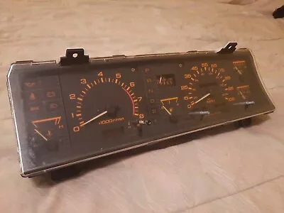 1989 Nissan D21 Hardbody Instrument Gauge Cluster Rare Dual Fuel Gas Tank • $220