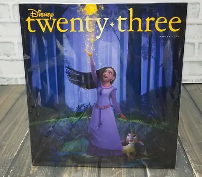 D23 Disney Twenty Three Magazine Winter 2023 NEW WISH Animation Studios 100 • $18.99