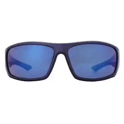 Harley Davidson Blue Mirror Square Men's Sunglasses HD0670S 92X 64 • $16.49