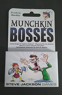 SJG 4271: Munchkin Bosses - 30 Card Expansion - 1st Edition - Factory Sealed • $10.95