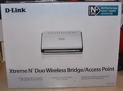 D-Link Xtreme N 54 Mbps Wireless Bridge Access Point DAP-1522 New Dlink • $69.99