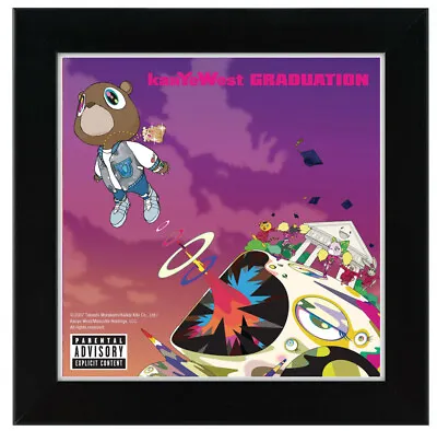 Kanye West - Graduation American Rap Album Cover Poster Giclée Print 8 X 8'' • £4.99