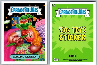 Glo Worm Doll Garbage Pail Kids GPK Spoof Card We Hate The '80s Toys Sticker • $6.15