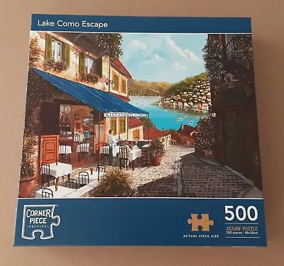 Corner Piece Lake Como Escape Jigsaw Puzzle (500)   • £6.99