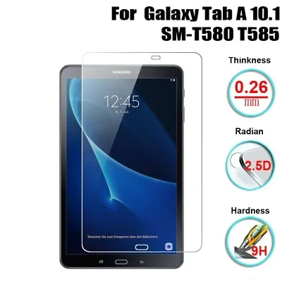 £3.99 • Buy Screen Protector Tempered Glass Tablet For Samsung Galaxy Tab A 10.1 T580 T585